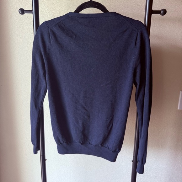 J. Crew merino wool Navy Women's Cardigan Sweater - Picture 3 of 3